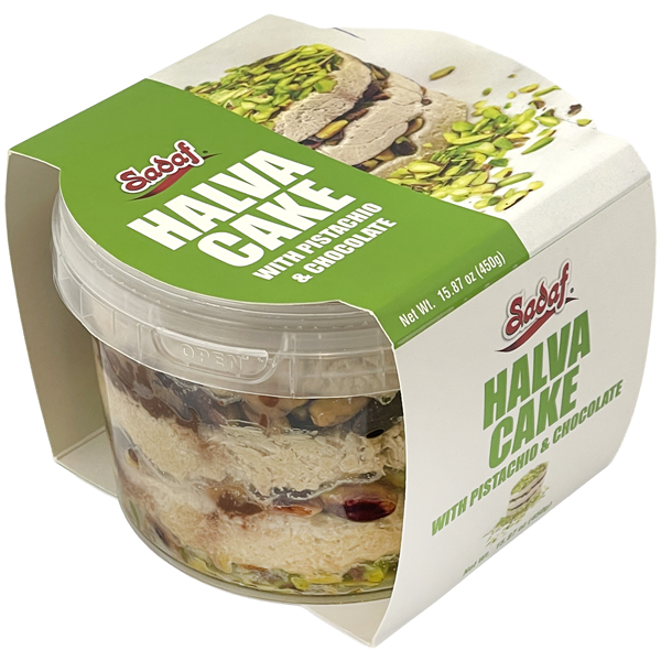 Halva Cake Pistachio & Chocolate 15.87 Oz thumbnail