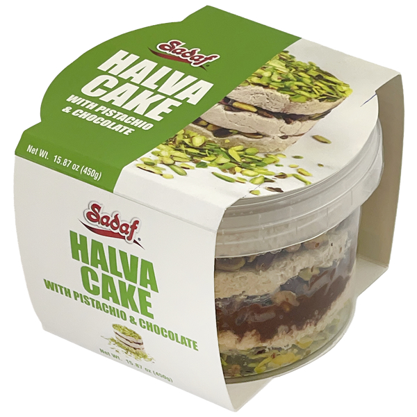 Halva Cake Pistachio & Chocolate 15.87 Oz thumbnail
