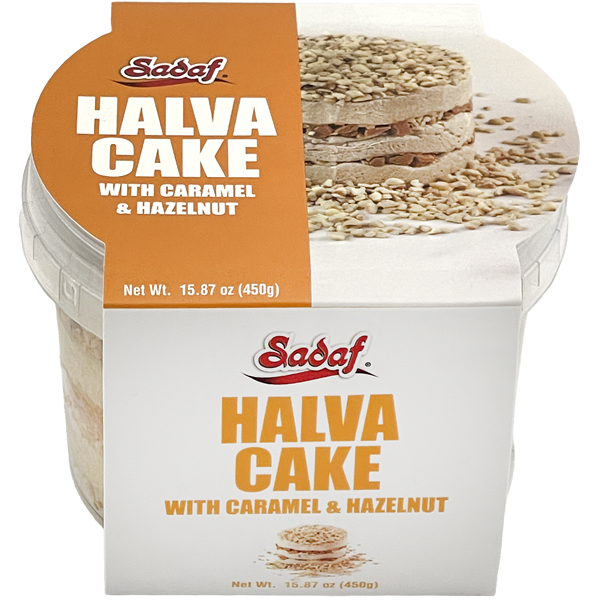 Halva Cake Caramel & Hazelnut 15.87 Oz thumbnail